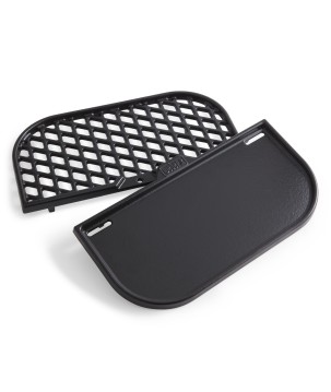 PLANCHA Y PARRILLA PARA MARCAR CARNE -  2EN1 WEBER