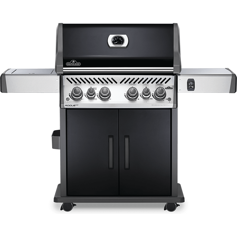 BARBECUE NAPOLEON ROGUE SE 525 À BRÛLEURS LATÉRAL ET ARRIÈRE INFRAROUGES NOIR