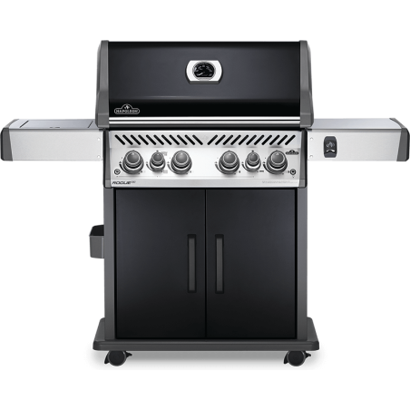 BARBACOA NAPOLEON ROGUE SE 525 CON QUEMADOR LATERAL Y TRASERO INFRARROJOS NEGRA