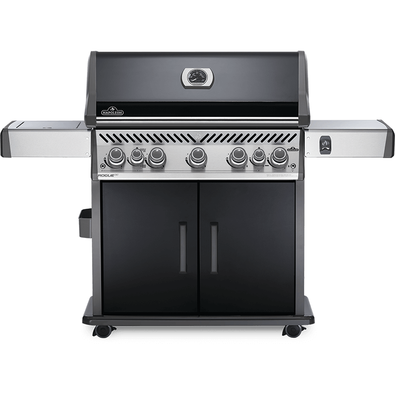 BARBACOA NAPOLEON ROGUE SE 625 CON QUEMADOR LATERAL Y TRASERO INFRARROJOS NEGRA