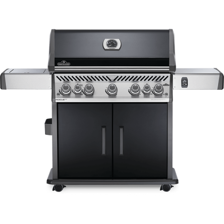 BARBACOA NAPOLEON ROGUE SE 625 CON QUEMADOR LATERAL Y TRASERO INFRARROJOS NEGRA