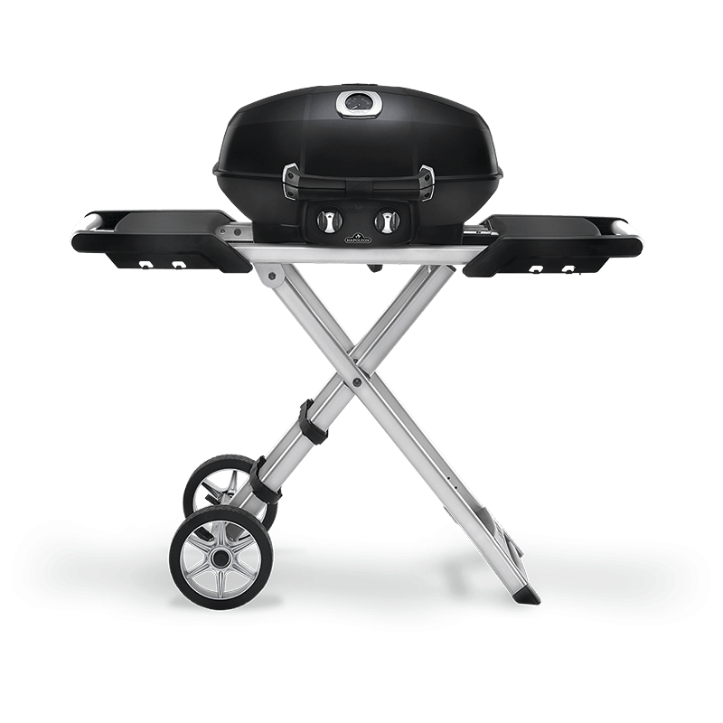 BARBECUE NAPOLEON TRAVELQ PRO285X À GAZ AVEC CHARIOT À CISEAUX PLIABLE