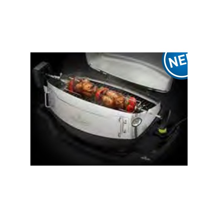 ASADOR GIRATORIO Y HORNO PARA PIZZA PARA BARBACOA TRAVELQ NAPOLEON