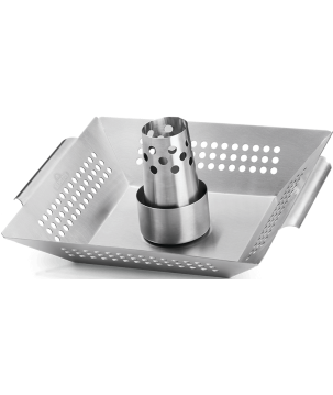 2 IN 1 CHICKEN ROASTER AND GRILL BASKET NAPOLEON