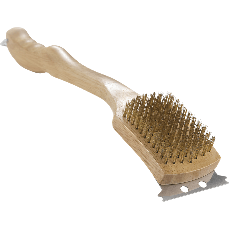BROSSE EN BOIS AVEC FILAMENTS EN LAITON NAPOLEON
