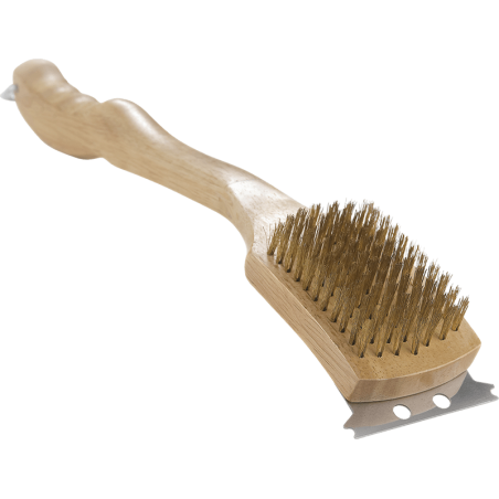 BROSSE EN BOIS AVEC FILAMENTS EN LAITON NAPOLEON
