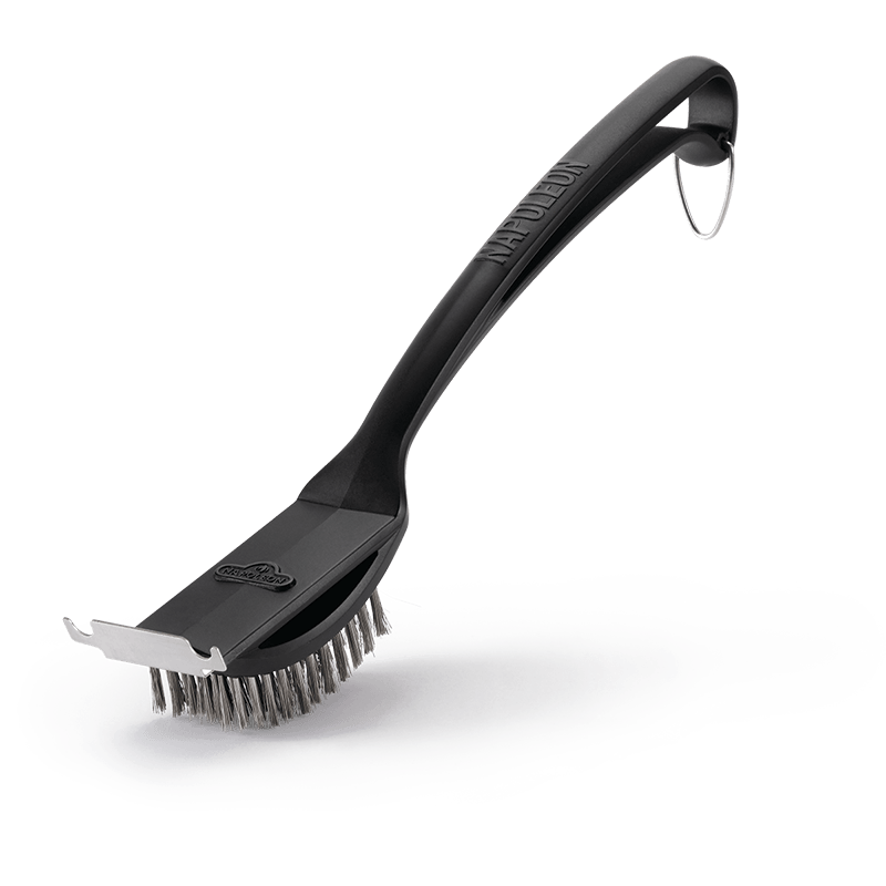 BROSSE EN PLASTIQUE DUR AVEC FILAMENTS EN ACIER INOXYDABLE NAPOLEON