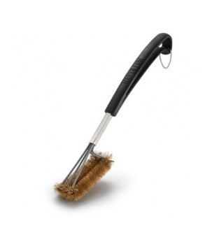 BROSSE AVEC FILAMENTS EN LAITON EN TROIS RANGÉES NAPOLEON