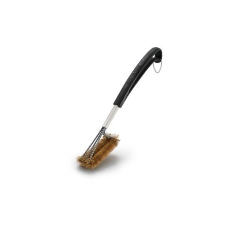 BRUSH WITH BRASS BRISTLES IN TRIPLE ROW NAPOLEON