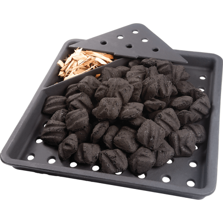 CAST IRON CHARCOAL AND SMOKER TRAY NAPOLEON