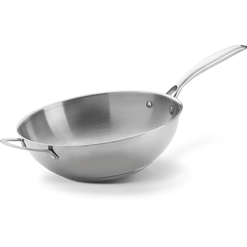 WOK EN ACIER INOXYDABLE NAPOLEON