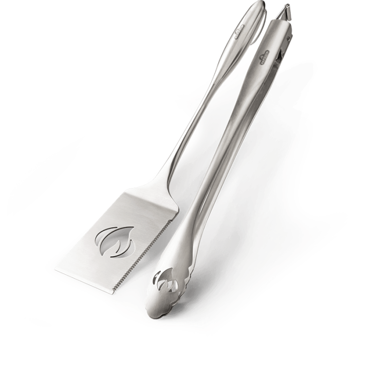 SET DE PINCE ET SPATULE EN ACIER INOXYDABLE NAPOLEON SET DE PINCE ET SPATULE EN ACIER INOXYDABLE NAPOLEON