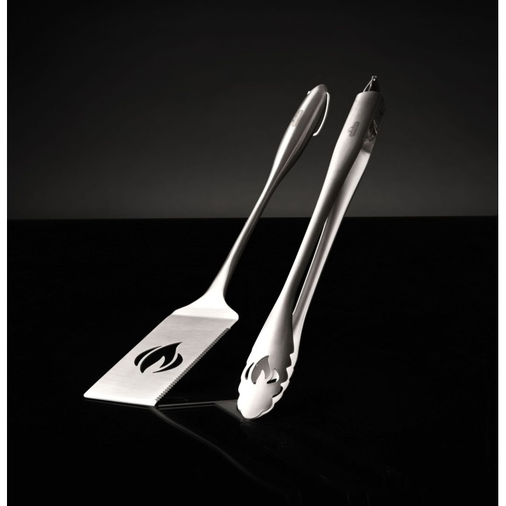 SET DE PINCE ET SPATULE EN ACIER INOXYDABLE NAPOLEON SET DE PINCE ET SPATULE EN ACIER INOXYDABLE NAPOLEON