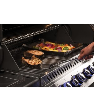 SET DE PINCE ET SPATULE EN ACIER INOXYDABLE NAPOLEON