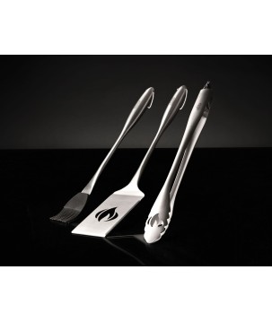 SET DE 3 UTENSILIOS INOX NAPOLEON
