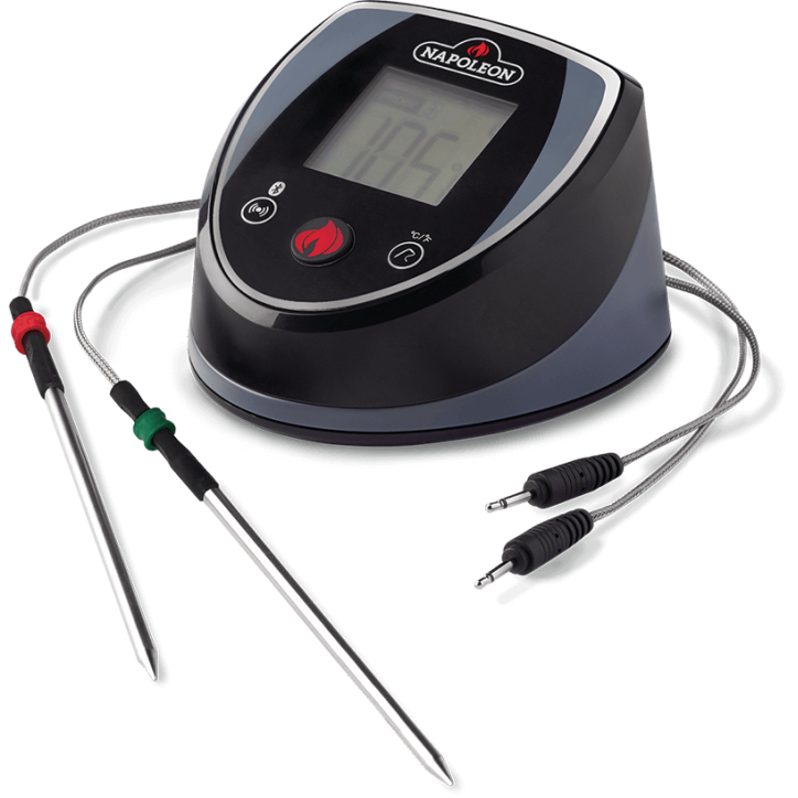 ACCU-PROBE™ BLUETOOTH THERMOMETER WITH 2 TEMPERATURE PROBES NAPOLEON ACCU-PROBE™ BLUETOOTH THERMOMETER WITH 2 TEMPERATURE PROBES NAPOLEON