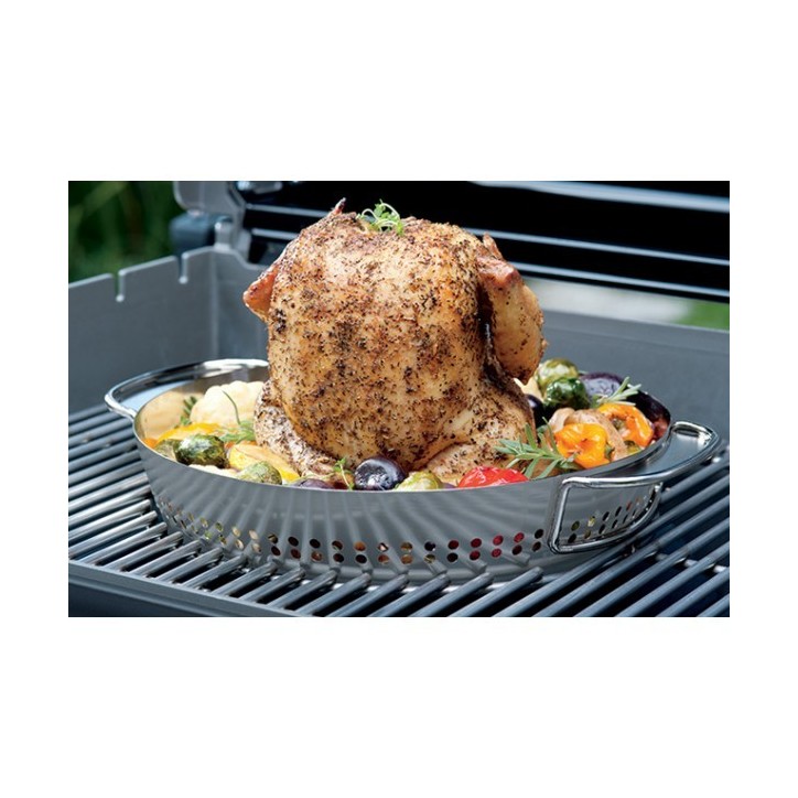 WEBER ORIGINAL™ GOURMET BBQ SYSTEM STAINLESS STEEL COOKING GRATE, GENESIS 300 SERIES