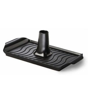 PLANCHA CERÁMICA CON SOPORTE PARA POLLO NAPOLEON