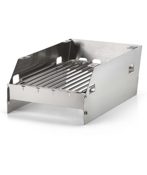 SIZZLE ZONE™ BURNER WINDSHIELD AND SKEWER RACK NAPOLEON - LARGE