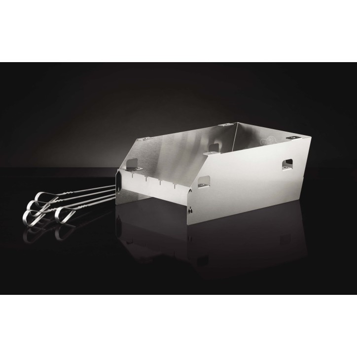 PROTECTOR DE VIENTO Y SOPORTE PARA BROCHETAS PARA SIZZLE ZONE™ GRANDE NAPOLEON PROTECTOR DE VIENTO Y SOPORTE PARA BROCHETAS PARA SIZZLE ZONE™ GRANDE NAPOLEON