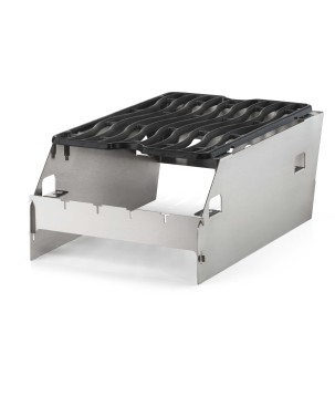 SIZZLE ZONE™ BURNER WINDSHIELD AND SKEWER RACK NAPOLEON - LARGE