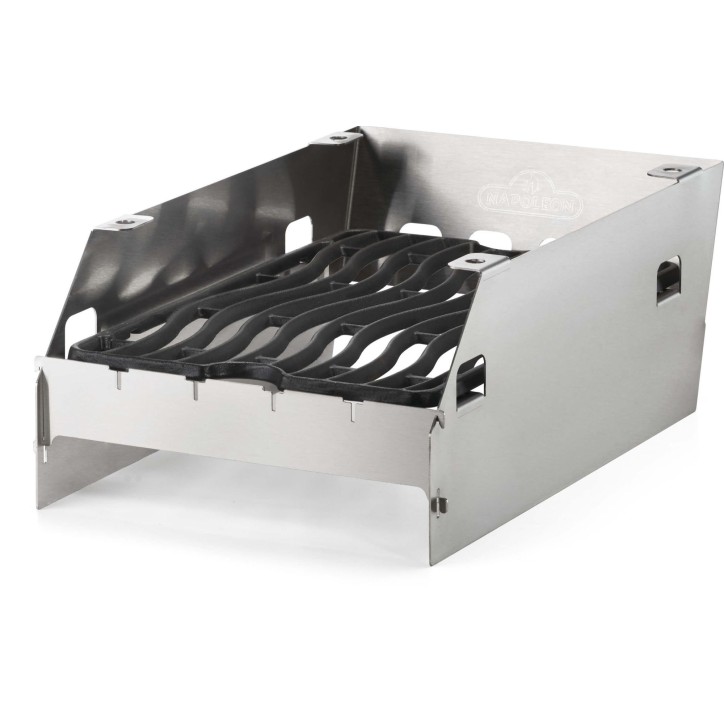 SIZZLE ZONE™ BURNER WINDSHIELD AND SKEWER RACK NAPOLEON - SMALL SIZZLE ZONE™ BURNER WINDSHIELD AND SKEWER RACK NAPOLEON - SMALL