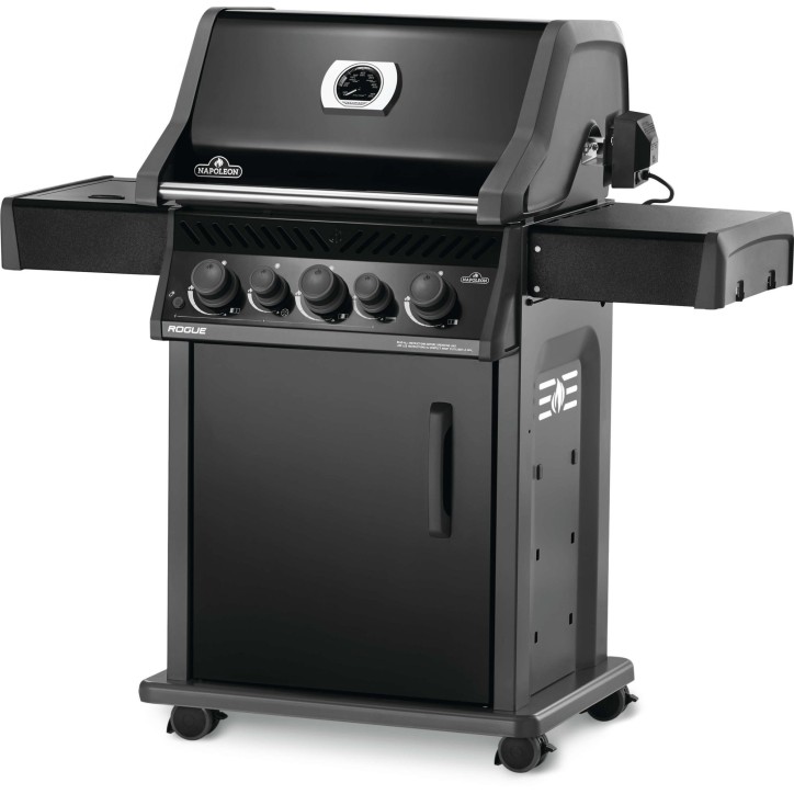 BARBACOA NAPOLEON ROGUE 425 CON QUEMADOR LATERAL, TRASERO INFRARROJO Y ASADOR NEGRA BARBACOA NAPOLEON ROGUE 425 CON QUEMADOR LATERAL, TRASERO INFRARROJO Y ASADOR NEGRA