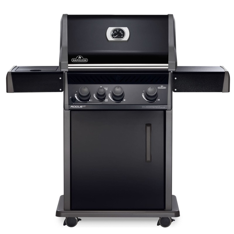 BARBECUE NAPOLEON ROGUE XT 425 WITH INFRARED SIDE BURNER BLACK