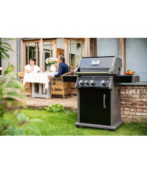 BARBACOA NAPOLEON ROGUE XT 425 CON QUEMADOR LATERAL INFRARROJO NEGRA
