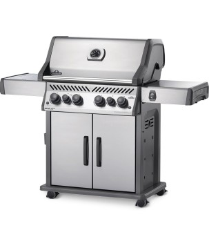 BARBECUE NAPOLEON ROGUE SE 525 WITH INFRARED SIDE AND REAR BURNERS INOX