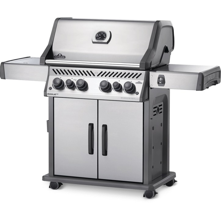 BARBECUE NAPOLEON ROGUE SE 525 WITH INFRARED SIDE AND REAR BURNERS INOX BARBECUE NAPOLEON ROGUE SE 525 WITH INFRARED SIDE AND REAR BURNERS INOX