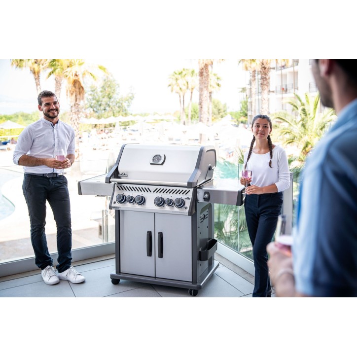 BARBECUE NAPOLEON ROGUE SE 525 WITH INFRARED SIDE AND REAR BURNERS INOX BARBECUE NAPOLEON ROGUE SE 525 WITH INFRARED SIDE AND REAR BURNERS INOX