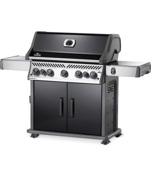 BARBECUE NAPOLEON ROGUE SE 625 À BRÛLEURS LATÉRAL ET ARRIÈRE INFRAROUGES NOIR