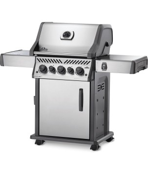 BARBECUE NAPOLEON ROGUE SE 425 À BRÛLEURS LATÉRAL ET ARRIÈRE INFRAROUGES INOX