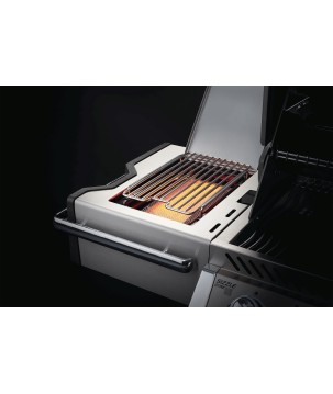 BARBACOA NAPOLEON PRESTIGE PRO 500 CON QUEMADOR LATERAL Y TRASERO INFRARROJOS INOX