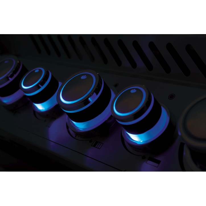 BARBECUE NAPOLEON PRESTIGE PRO 500 WITH INFRARED SIDE AND REAR BURNERS STAINLESS STEEL