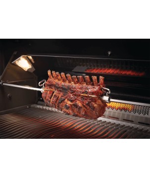 BARBECUE NAPOLEON PRESTIGE PRO 665 WITH INFRARED SIDE AND REAR BURNERS STAINLESS STEEL
