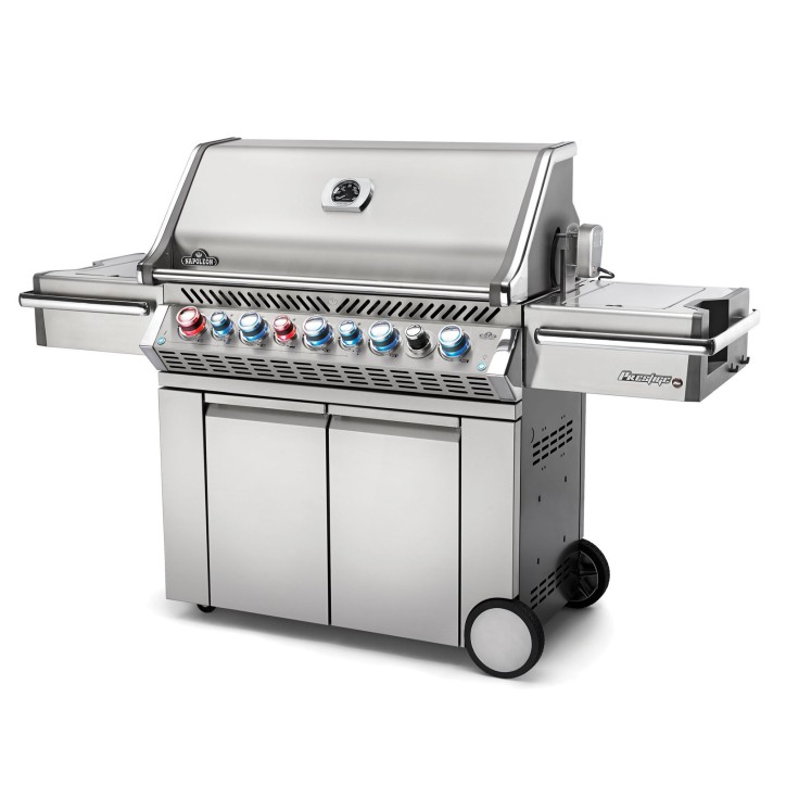 BARBECUE NAPOLEON PRESTIGE PRO 665 À BRÛLEURS LATÉRAL ET ARRIÈRE INFRAROUGES INOX BARBECUE NAPOLEON PRESTIGE PRO 665 À BRÛLEURS LATÉRAL ET ARRIÈRE INFRAROUGES INOX
