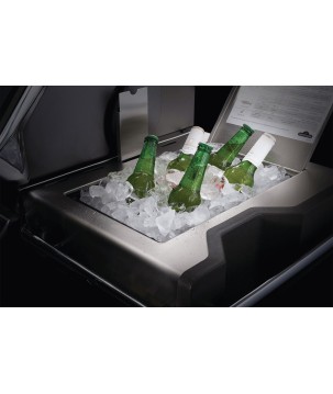 BARBACOA NAPOLEON PRESTIGE PRO 825 CON QUEMADOR LATERAL DE POTENCIA, QUEMADORES INFERIORES Y TRASEROS INFRARROJOS INOX