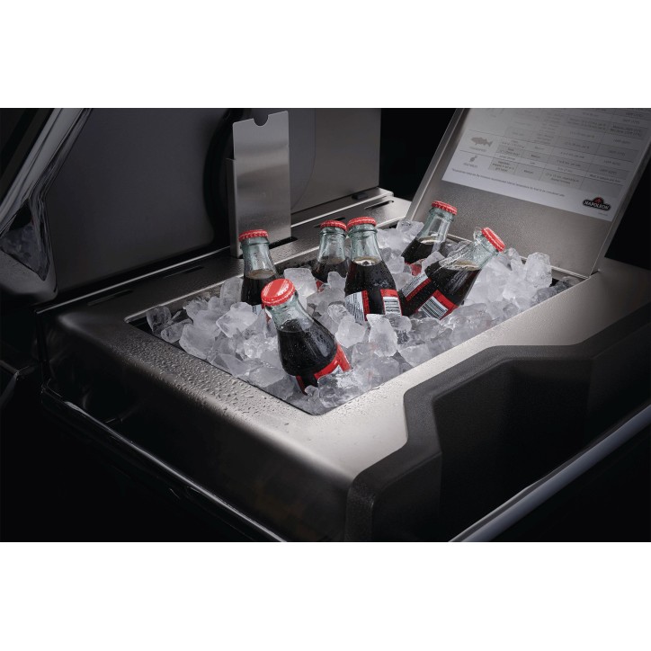 BARBECUE NAPOLEON PRESTIGE PRO 825 À BRÛLEUR LATÉRAL DOUBLE, BRÛLEURS DE CUVE ET ARRIÈRE INFRAROUGES INOX