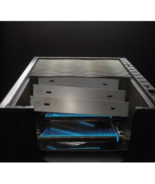 BARBACOA NAPOLEON PRESTIGE PRO 825 CON QUEMADOR LATERAL DE POTENCIA, QUEMADORES INFERIORES Y TRASEROS INFRARROJOS INOX