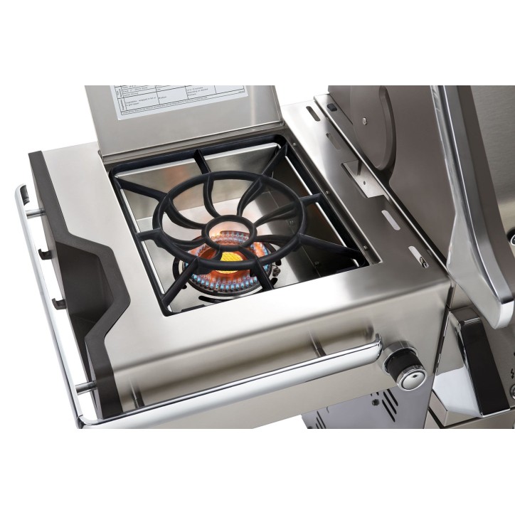 BARBACOA NAPOLEON PRESTIGE PRO 825 CON QUEMADOR LATERAL DE POTENCIA, QUEMADORES INFERIORES Y TRASEROS INFRARROJOS INOX BARBACOA NAPOLEON PRESTIGE PRO 825 CON QUEMADOR LATERAL DE POTENCIA, QUEMADORES INFERIORES Y TRASEROS INFRARROJOS INOX