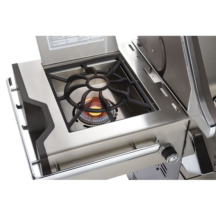 BARBACOA NAPOLEON PRESTIGE PRO 825 CON QUEMADOR LATERAL DE POTENCIA, QUEMADORES INFERIORES Y TRASEROS INFRARROJOS INOX BARBACOA NAPOLEON PRESTIGE PRO 825 CON QUEMADOR LATERAL DE POTENCIA, QUEMADORES INFERIORES Y TRASEROS INFRARROJOS INOX