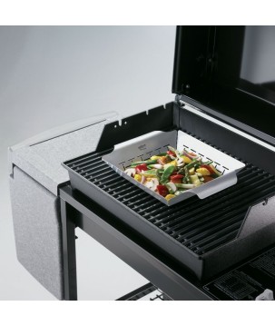 STAINLESS STEEL VEGETABLE BASKET WEBER STYLE