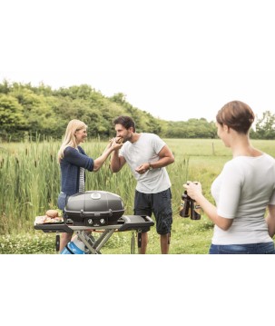 BARBECUE NAPOLEON TRAVELQ PRO285X À GAZ AVEC CHARIOT À CISEAUX PLIABLE
