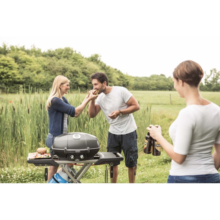 BARBACOA NAPOLEON TRAVELQ PRO285X DE GAS CON CARRO DE TIJERA PLEGABLE