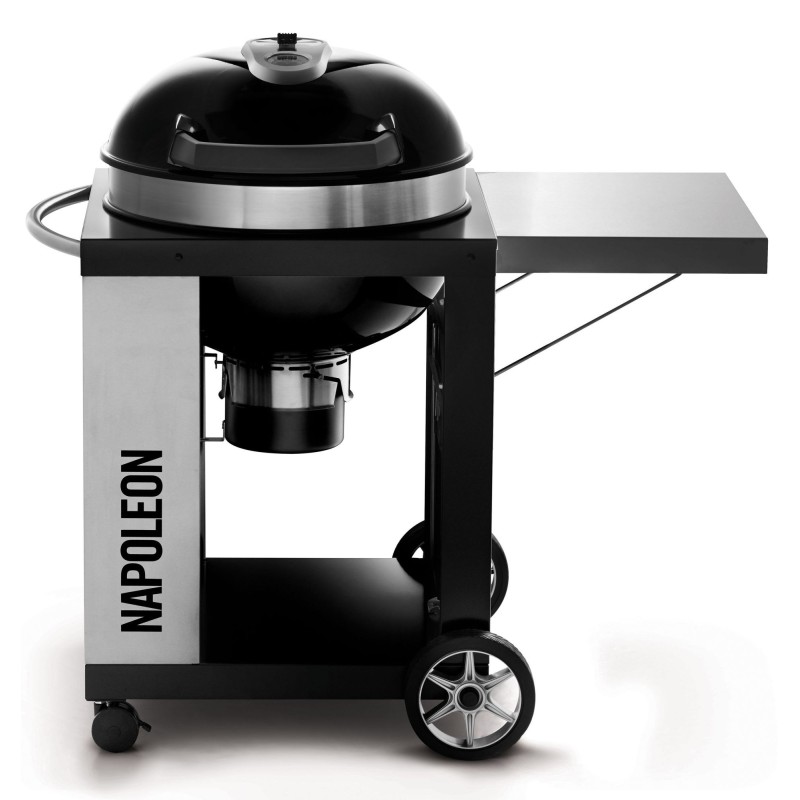 BARBECUE AU CHARBON DE BOIS PRO 57cm AVEC CHARIOT NAPOLEON 
