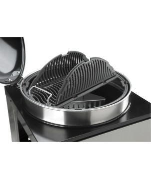 BARBACOA DE CARBÓN PRO 57cm CON CARRO NAPOLEON 