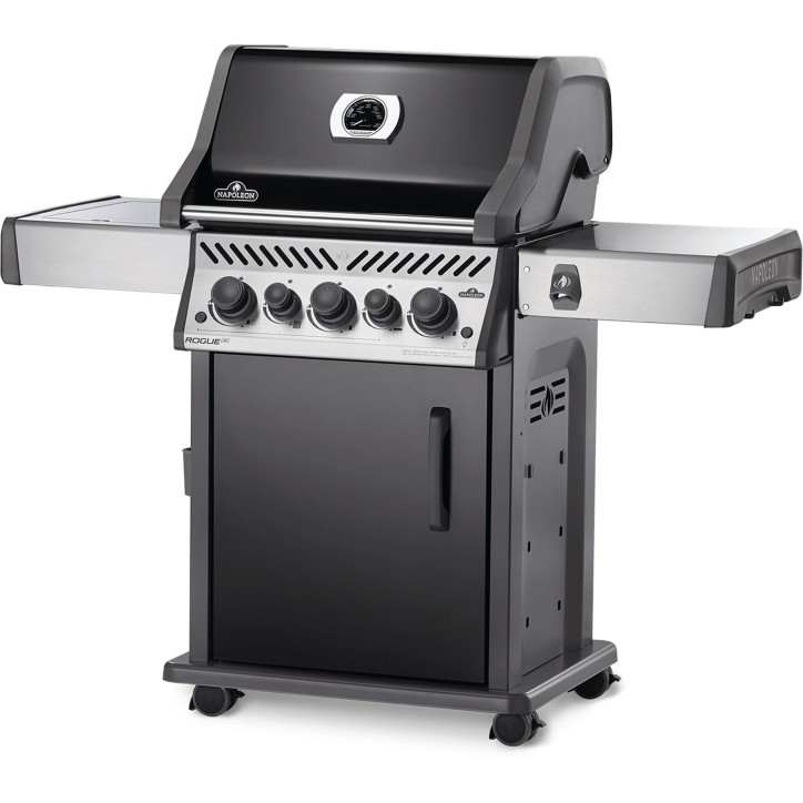 BARBECUE NAPOLEON ROGUE SE 425 WITH INFRARED SIDE AND REAR BURNERS + ROTISSERIE SET BLACK BARBECUE NAPOLEON ROGUE SE 425 WITH INFRARED SIDE AND REAR BURNERS + ROTISSERIE SET BLACK