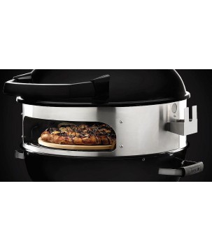 RÔTISSOIRE ET FOUR À PIZZA POUR BARBECUE AU CHARBON DE BOIS 57cm NAPOLEON 